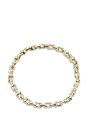 Tiffany & Co. Pre-Owned 2010s T Narrow chain bracelet - Pink