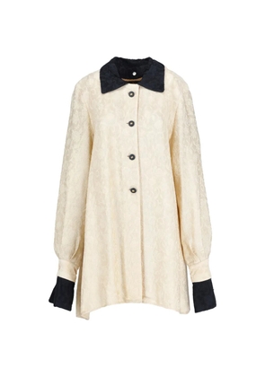 Fendi Pre-Owned jacquard button shirt - Neutrals