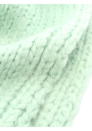 CHANEL Pre-Owned 2021s coco-mark scarf - Green