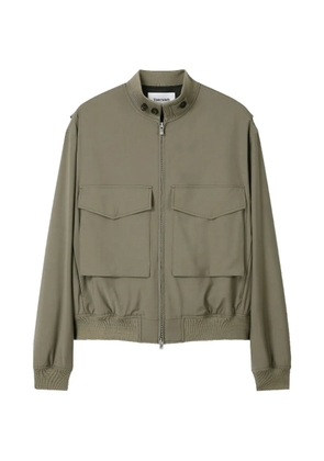 TONYWACK patch-pocket zip-up jacket - Green