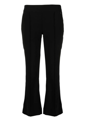 Rodebjer Jeju flared cropped trousers - Black