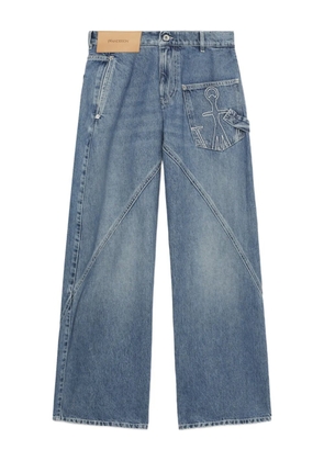 JW Anderson Workwear straight-leg jeans - Blue