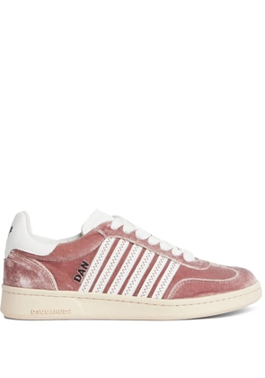 DSQUARED2 lace-up low-top sneakers - Pink