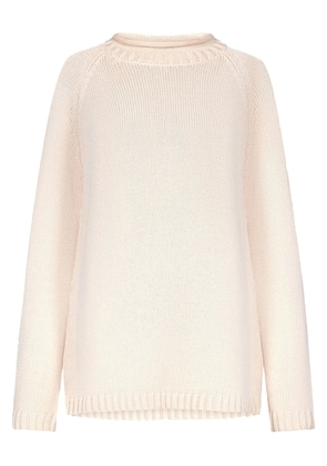LouLou de Saison raglan-sleeve ribbed sweater - Neutrals