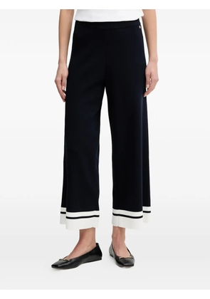 Joseph Ribkoff striped cropped trousers - Blue