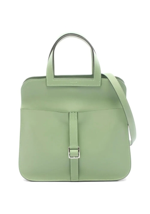 Hermès Pre-Owned 2022 25 Arzan leather tote bag - Green