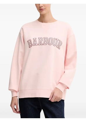 Barbour Northumberland logo-embroidered sweatshirt - Pink