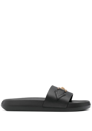 Versace Medusa Biggie moulded-footbed slides - Black