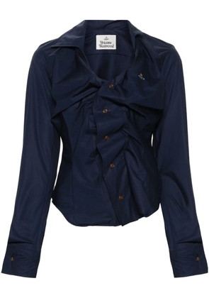 Vivienne Westwood Drunken denim shirt - Blue