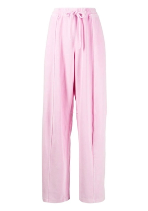 Alexander Wang velour track pants - Pink