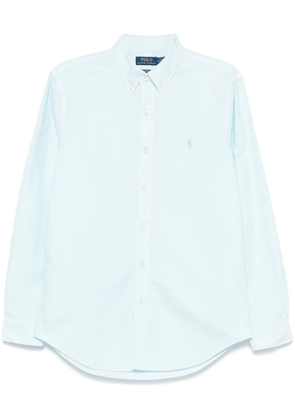 Polo Ralph Lauren embroidered-logo shirt - Blue
