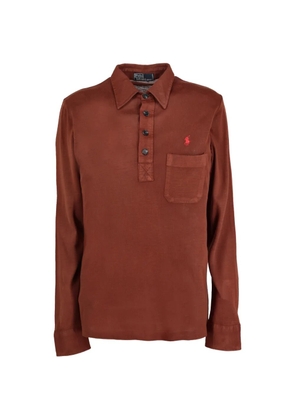 Polo Ralph Lauren Vintage long-sleeved polo shirt - Brown