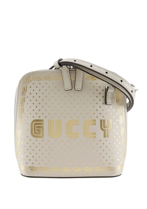 Gucci Pre-Owned 2016-2026 Mini Calfskin Guccy Sega crossbody bag - White