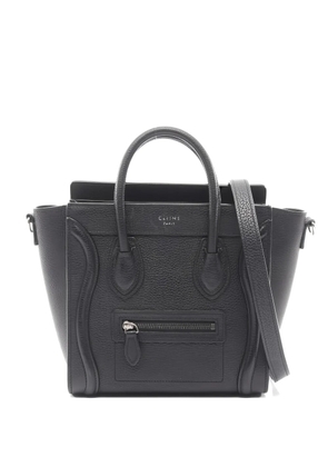 Celine Pre-Owned 2000s Nano Luggage leather handbag - Black