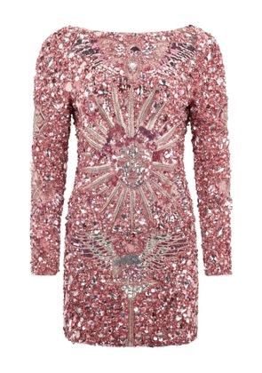 Philipp Plein open-back mini dress - Pink