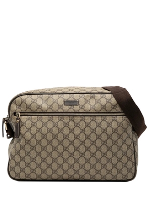 Gucci Pre-Owned 2016-2026 GG Supreme crossbody bag - Brown