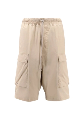 Rick Owens cargo pocket track shorts - Neutrals