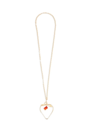 Nina Ricci Pre-Owned strawberry-pendant necklaces - Gold