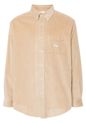 Drôle De Monsieur La Chemise Corduroy shirt - Neutrals