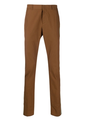 Valentino Garavani contrast panel trousers - Brown