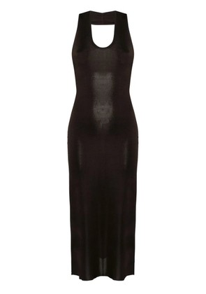 KHAITE Coraline dress - Brown