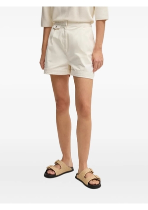 BOSS pleated-pocket shorts - Neutrals