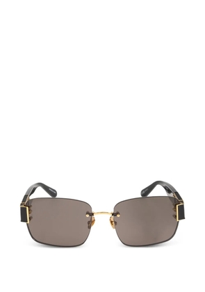 Linda Farrow Jessica rectangle sunglasses - Black