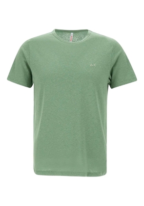 Sun68 linen-blend T-shirt - Green