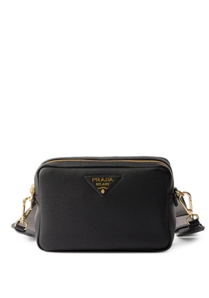 Prada small leather shoulder bag - Black