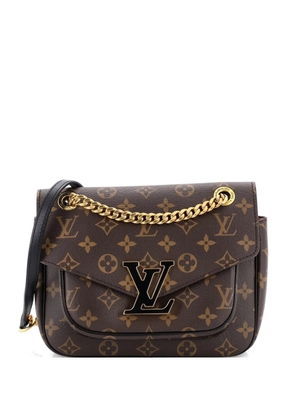 Louis Vuitton Pre-Owned Passy Handbag Monogram Canvas crossbody bag - Brown