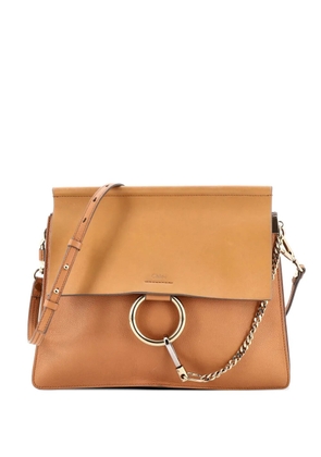 Chloé Pre-Owned Faye Leather Medium shoulder bag - Brown