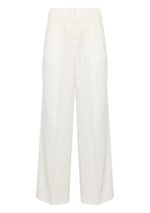 Golden Goose pleated wide-leg trousers - Neutrals