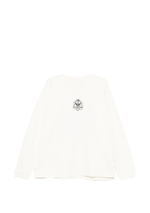 RHUDE long-sleeve graphic T-shirt - Neutrals