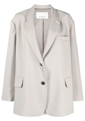 The Frankie Shop Bea oversized blazer - Grey