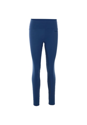 Patrizia Pepe logo print leggings - Blue