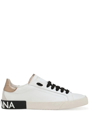 Dolce & Gabbana Portofino low-top sneakers - White