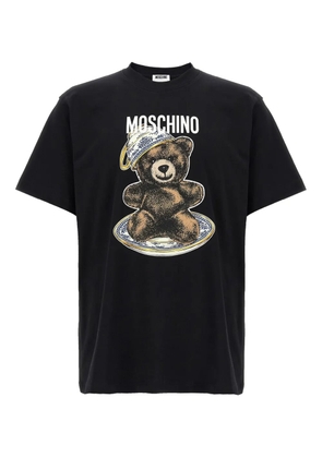 Moschino Teddy-print T-shirt - Black