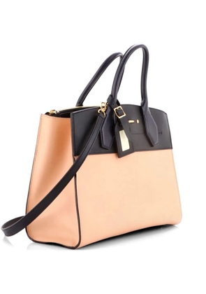 Louis Vuitton Pre-Owned City Steamer Handbag Leather MM tote bag - Black