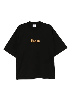 VETEMENTS cotton T-shirt - Black