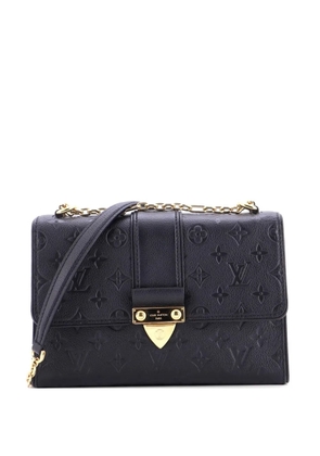 Louis Vuitton Pre-Owned Saint Sulpice Handbag Monogram Empreinte Leather PM crossbody bag - Black