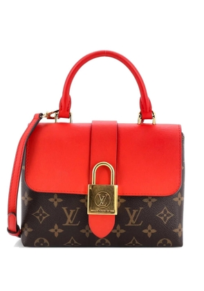 Louis Vuitton Pre-Owned Locky Handbag Monogram Canvas with Leather BB satchel - Red