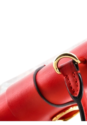 Louis Vuitton Pre-Owned Locky Handbag Monogram Canvas with Leather BB satchel - Red