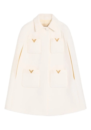 Valentino Garavani drill double cape - Neutrals