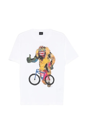 PS Paul Smith Bike Monster T-shirt - White