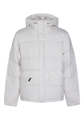 The North Face hooded logo jacket - White