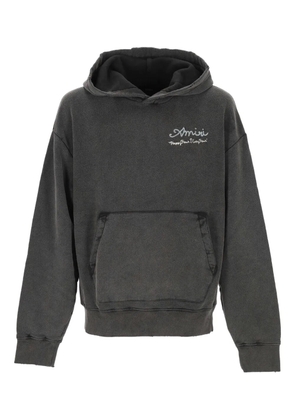 AMIRI hooded graphic hoodie - Grey
