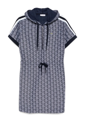 Lacoste Jacquard Monogram dress - Blue