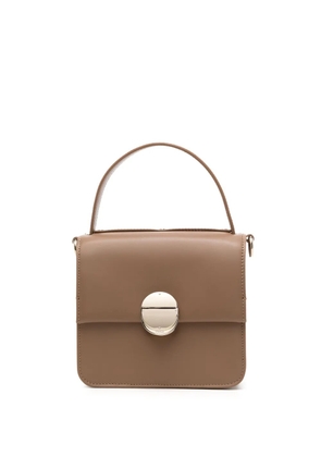 Chloé small Penelope leather tote bag - Brown