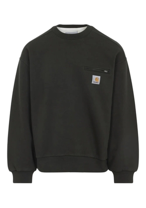 Carhartt WIP zip-pocket sweatshirt - Green