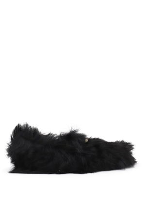Tod's faux-fur loafers - Black